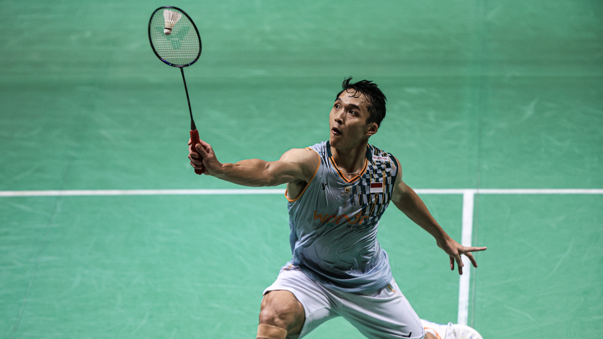 Jonatan Christie at the Indonesia Masters 2025